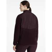 Hybride fleecevest LeMieux Clara Damson Violet Hybride fleecevest LeMieux Clara Damson Violet