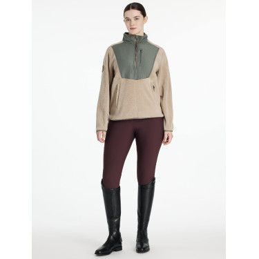 Veste polaire Hybride LeMieux Clara Rosemary Vert