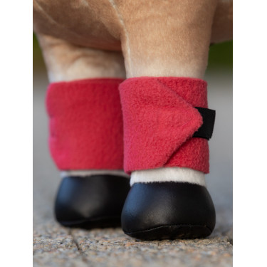 Bandes de polo pour jouet Mini Poney LeMieux Cranberry Rose