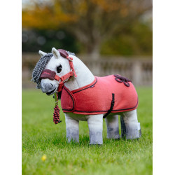Wedstrijddekje voor speelgoed Mini Pony LeMieux Veenbes Roze Wedstrijddekje voor speelgoed Mini Pony LeMieux Veenbes Roze