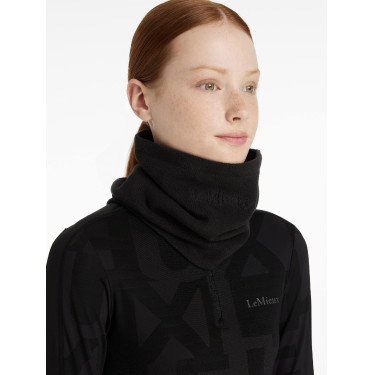 LeMieux fleece nekwarmer Zwart
