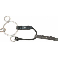 Pelham lederen en touwteugels T van T Donker Havana Bruin Pelham lederen en touwteugels T van T Donker Havana Bruin