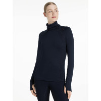 Base Layer LeMieux Sara col roulé Marine
