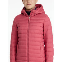 Doudoune à capuche LeMieux Milly Young Rider Cranberry Rose