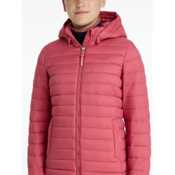 Doudoune à capuche LeMieux Milly Young Rider Cranberry Rose