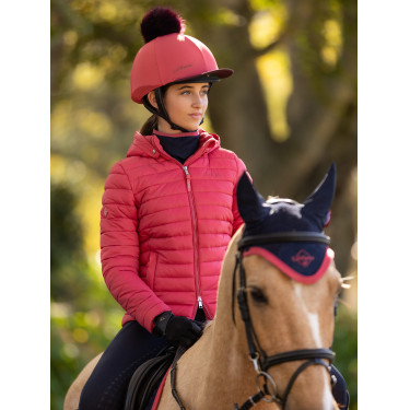 Doudoune à capuche LeMieux Milly Young Rider Cranberry Rose