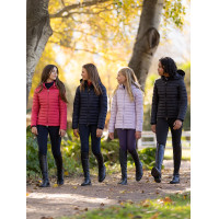 Gewatteerde jas met capuchon LeMieux Milly Young Rider Zwart