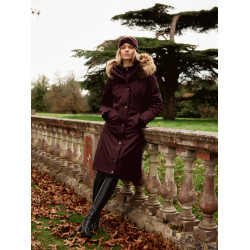 Manteau long imperméable LeMieux Anya Damson Violet