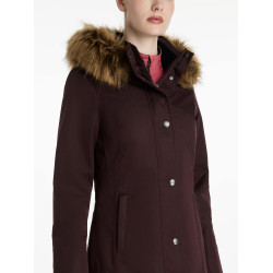 Manteau long imperméable LeMieux Anya Damson Violet
