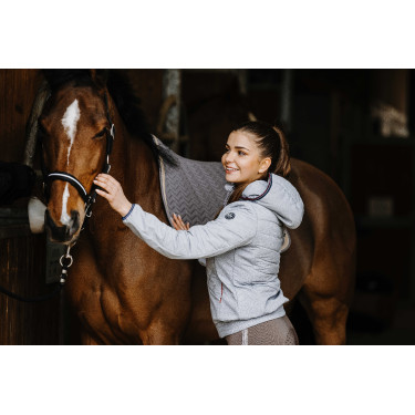 Veste Softshell Equithème Mona Gris chiné