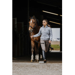 Veste Softshell Equithème Mona Gris chiné