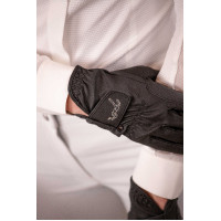Gants Pisma Strass Pénélope Noir