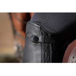 Mini-chaps Equithème Elite Zwart Mini-chaps Equithème Elite Zwart
