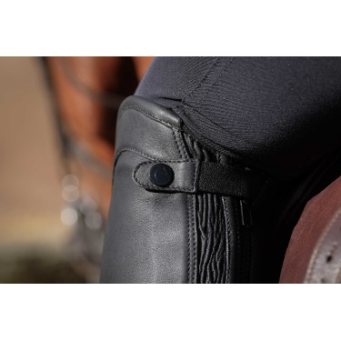 Mini-chaps Equithème Elite Zwart Mini-chaps Equithème Elite Zwart