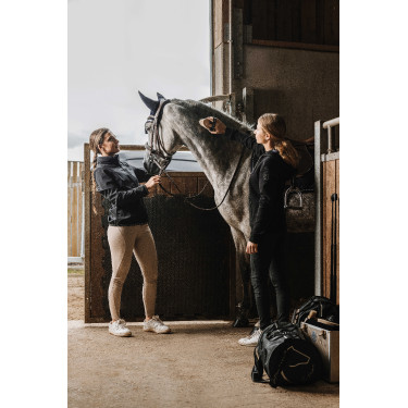 Sweatshirt Ik hou van je Equithème Selena Zwart Sweatshirt Ik hou van je Equithème Selena Zwart