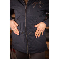 Parka Pénélope Steppy Marine Marineblauw Parka Pénélope Steppy Marine Marineblauw