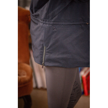 Parka Pénélope Steppy Marine Marineblauw Parka Pénélope Steppy Marine Marineblauw