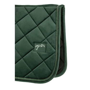 Tapis de selle Pénélope New Strass Vert foncé Tapis de selle Pénélope New Strass Vert foncé