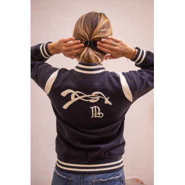 Sweat Pénélope University Marine / off white Sweat Pénélope University Marine / off white