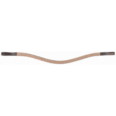 Frontal strass 4 rangs T de T Frontal strass 4 rangs T de T