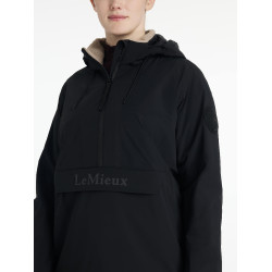 Anorak imperméable LeMieux demi-zippé Phoebe femme Noir