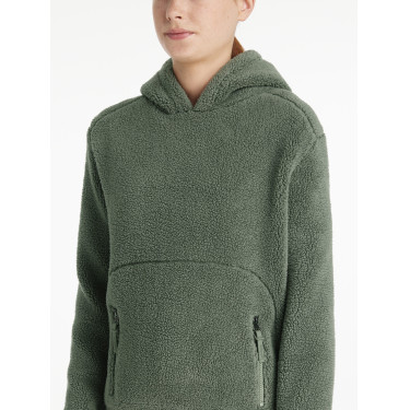 Sweat à capuche Young Rider LeMieux Avalon Rosemary Vert