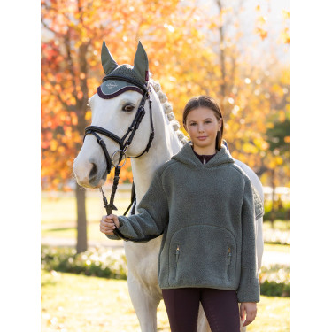 Sweat à capuche Young Rider LeMieux Avalon Rosemary Vert