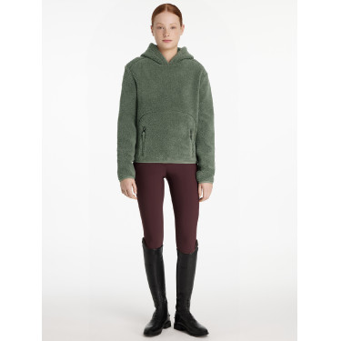 Sweat à capuche Young Rider LeMieux Avalon Rosemary Vert