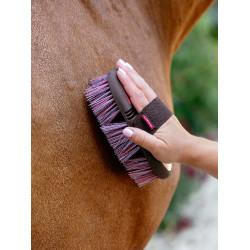 Brosse LeMieux souple Flexi Cranbery