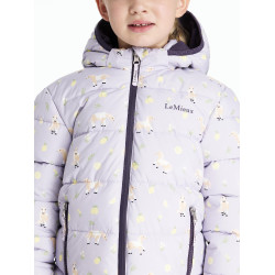 Gewatteerde jas Mini LeMieux Lilo-print Lila Violet Gewatteerde jas Mini LeMieux Lilo-print Lila Violet
