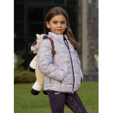 Gewatteerde jas Mini LeMieux Lilo-print Gewatteerde jas Mini LeMieux Lilo-print