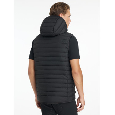 LeMieux heren bodywarmer zonder mouwen met capuchon LeMieux heren bodywarmer zonder mouwen met capuchon