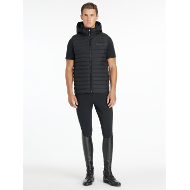 LeMieux heren bodywarmer zonder mouwen met capuchon LeMieux heren bodywarmer zonder mouwen met capuchon