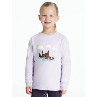 Mini LeMieux Poppy lange mouwen top Lila Violet