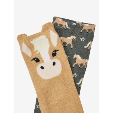 Chaussettes Mini LeMieux en coton par 2 Chaussettes Mini LeMieux en coton par 2