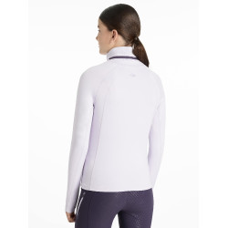 Maillot de corps Young Rider LeMieux Savannah col montant Lilac Violet