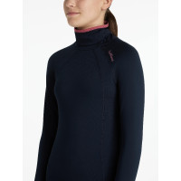 Maillot de corps Young Rider LeMieux Savannah col montant Marine Bleu marine