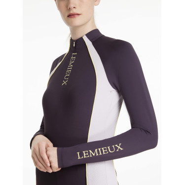 LeMieux ondershirt dames Philippa van meshstof Juniper Violet