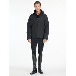 Manteau d’équitation LeMieux imperméable homme Team Noir Manteau d’équitation LeMieux imperméable homme Team Noir