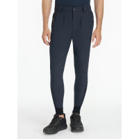 Pantalon d’équitation LeMieux homme fond silicone classique Marine