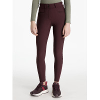 Pantalon d’équitation fond silicone Young Rider LeMieux Izzy Damson