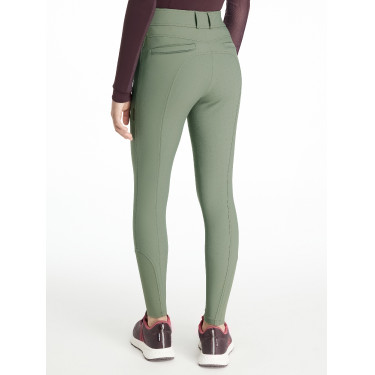 Pantalon d’équitation fond silicone Young Rider LeMieux Izzy Rosemary Vert