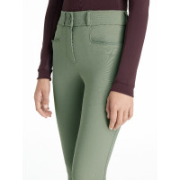 Rijbroek met siliconen zitvlak Young Rider LeMieux Izzy Damson Violet