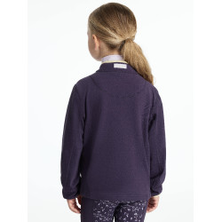 Mini LeMieux Mae fleece met drukknoopsluiting Juniper Violet Mini LeMieux Mae fleece met drukknoopsluiting Juniper Violet