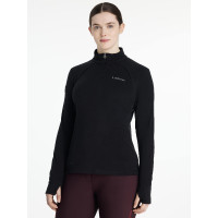 LeMieux Frances dames fleece met ritskraag Zwart