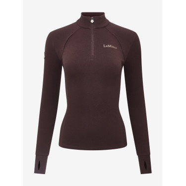 Polaire à col zippé LeMieux Frances femme Damson Violet