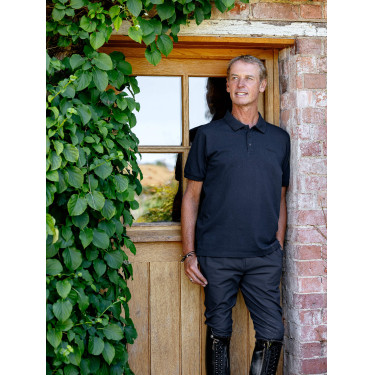 LeMieux Klassiek Polo voor heren Marine Marineblauw LeMieux Klassiek Polo voor heren Marine Marineblauw