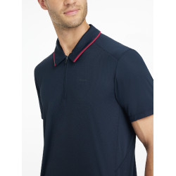 Heren Performance polo LeMieux Marine Marineblauw