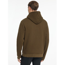 Sweat à capuche LeMieux homme Alpine Marron