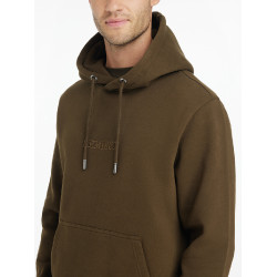 Sweat à capuche LeMieux homme Alpine Marron